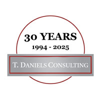 logo tdaniels 30 years
